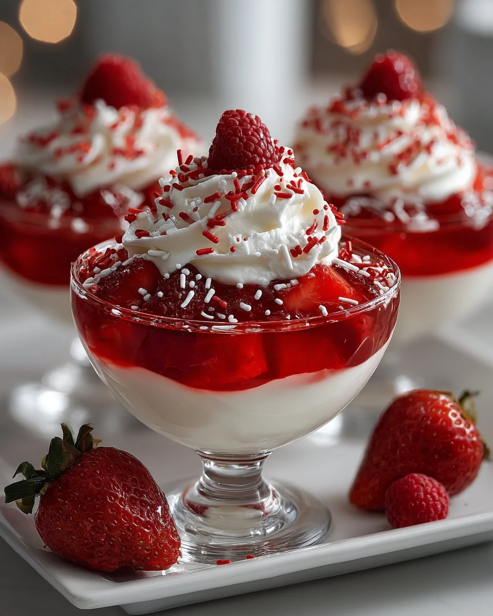 Valentine's Day Jello Parfaits Valentine's Day Jello Parfaits