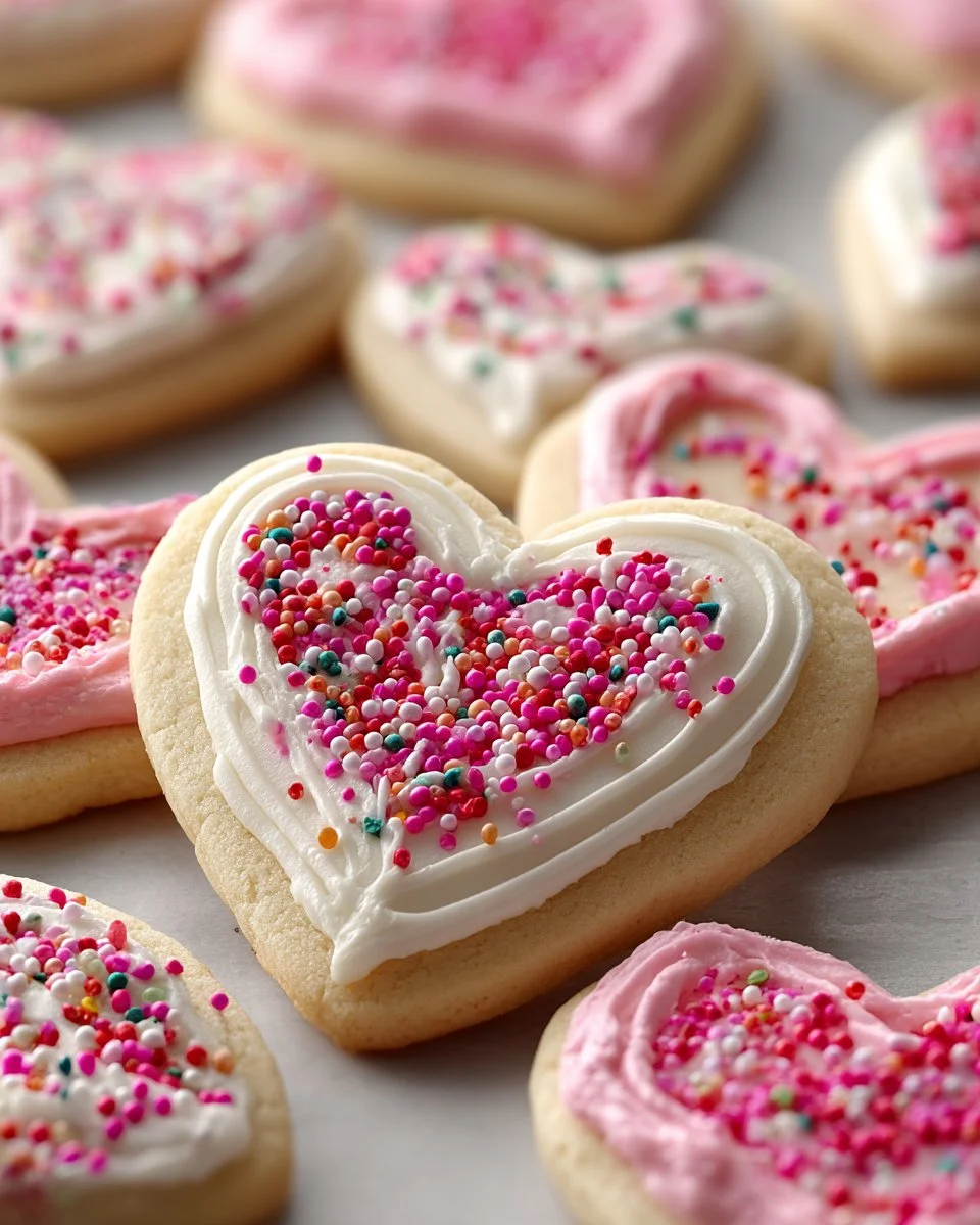 Valentine's Day Sugar Cookies Valentine's Day Sugar Cookies