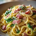 creamy ham artichoke pasta with spinach 2026 02 03 020009 819x1024 1