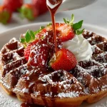 fluffy dark chocolate waffles with strawberry syru 2026 02 06 022826 819x1024 1