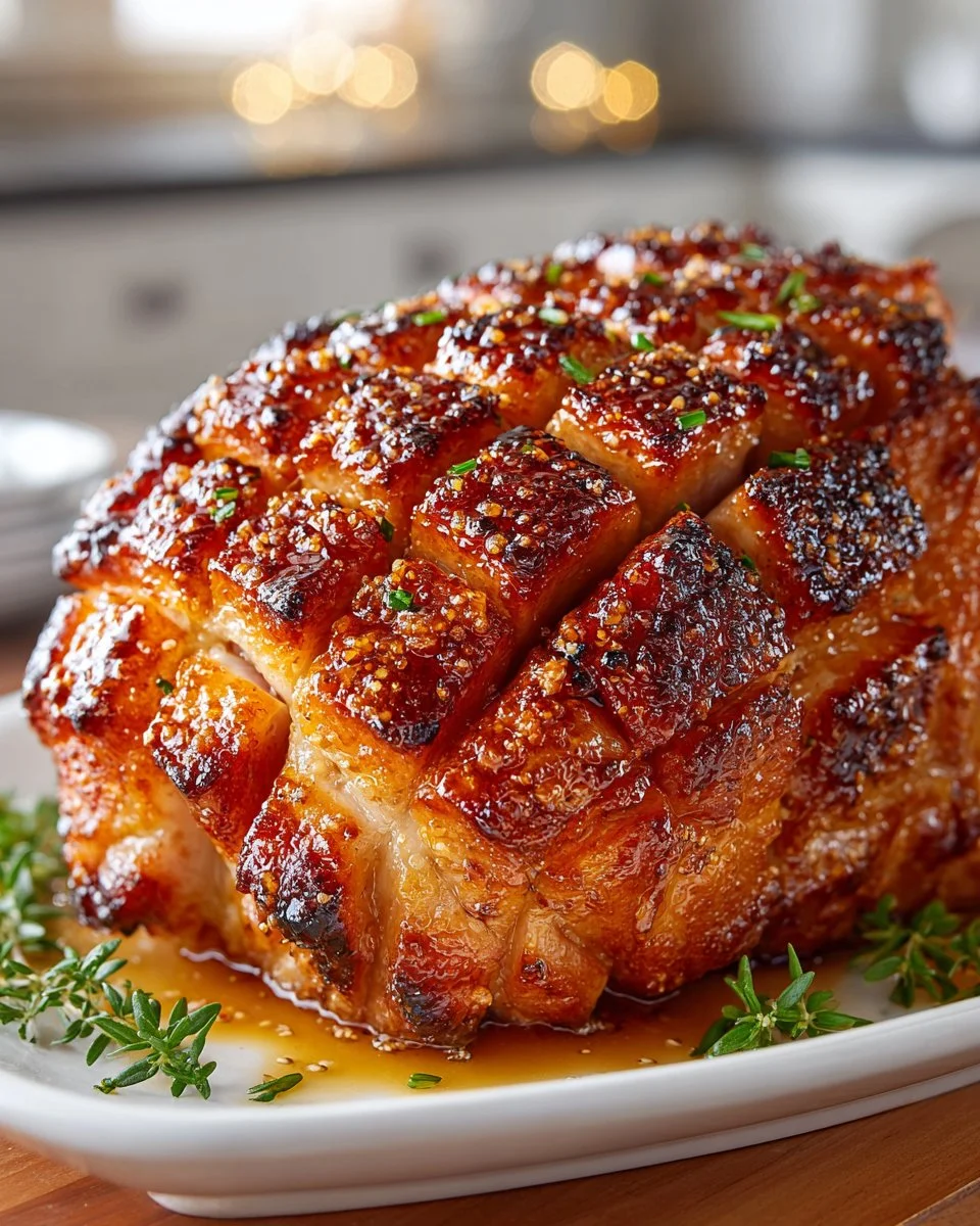 Honey Glazed Easter Ham recipe for a festive meal