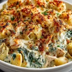 high protein spinach and artichoke chicken cassero 2026 03 31 154521 819x1024 1