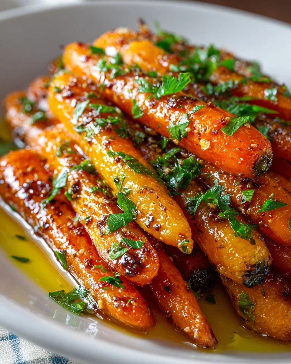 Honey Garlic Soy Roasted Carrots Honey Garlic Soy Roasted Carrots