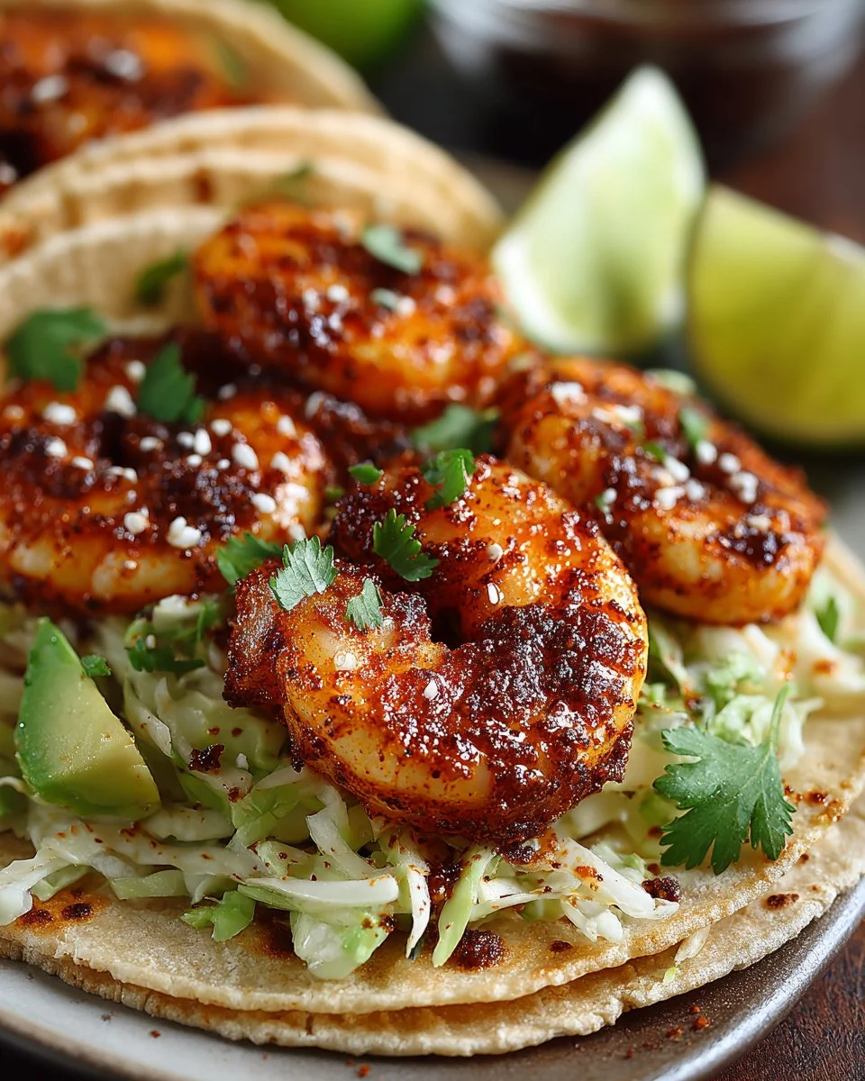 Mouthwatering Shrimp Taco