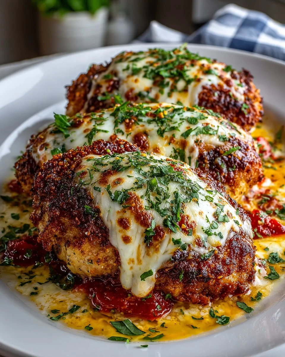 Baked Halal Chicken Parmesan