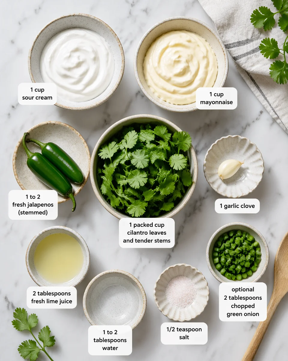 Best Creamy Jalapeno Cilantro Dip Recipe