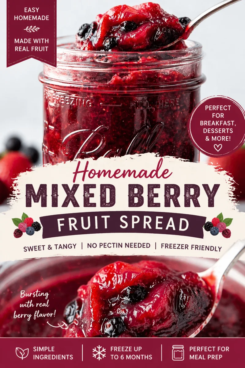 Best Homemade Rhubarb and Berry Sauce