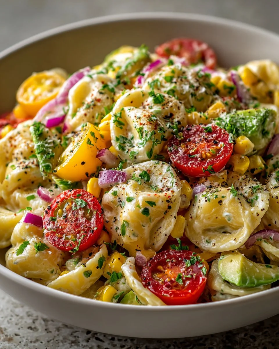 Creamy Avocado Ranch Pasta Salad