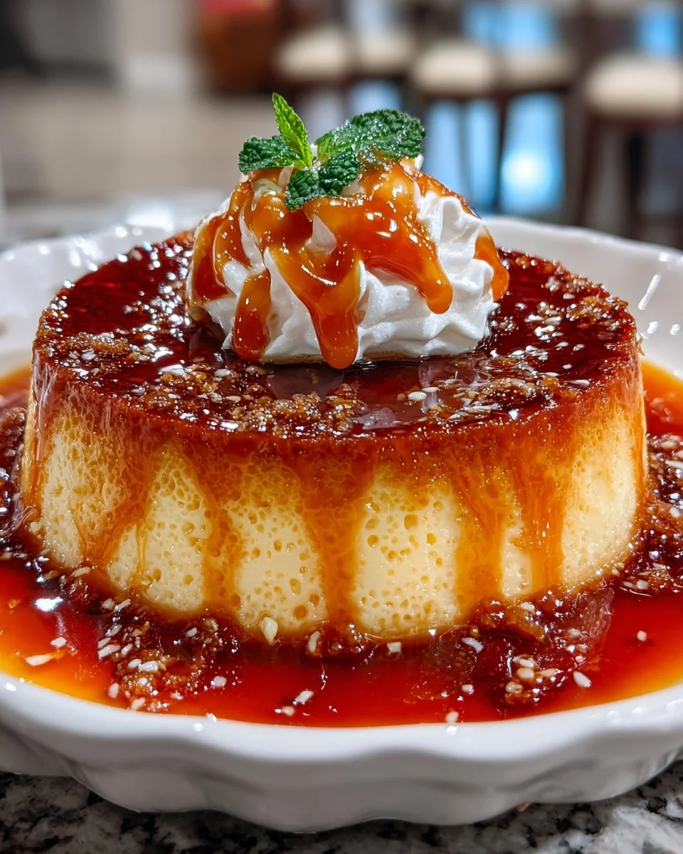 Creamy Caramel Sweet Milk Flan