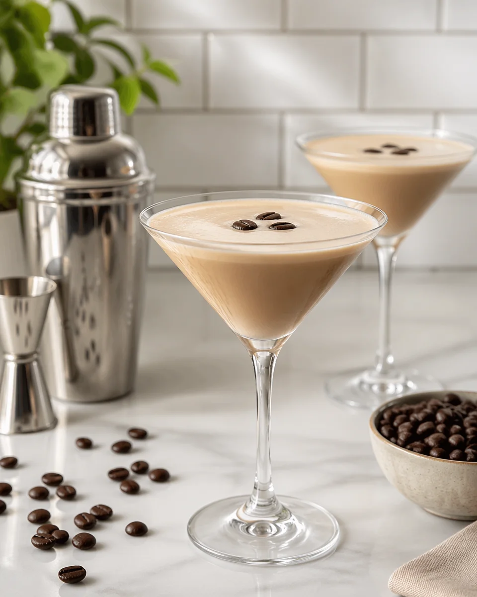 Easy Cold Brew Coffee Mocktail with Cream