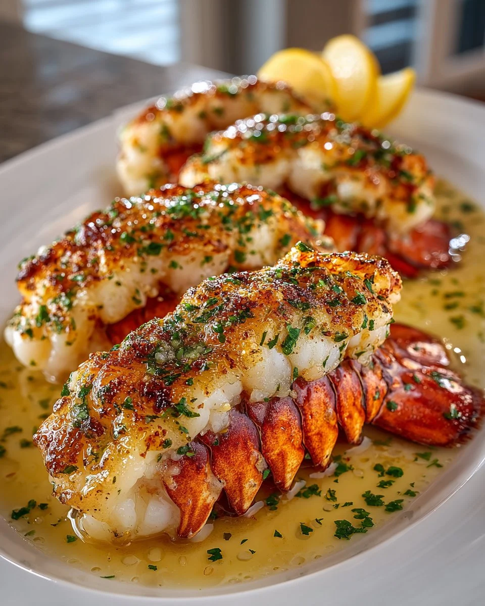 Garlic Butter Lobster Tails