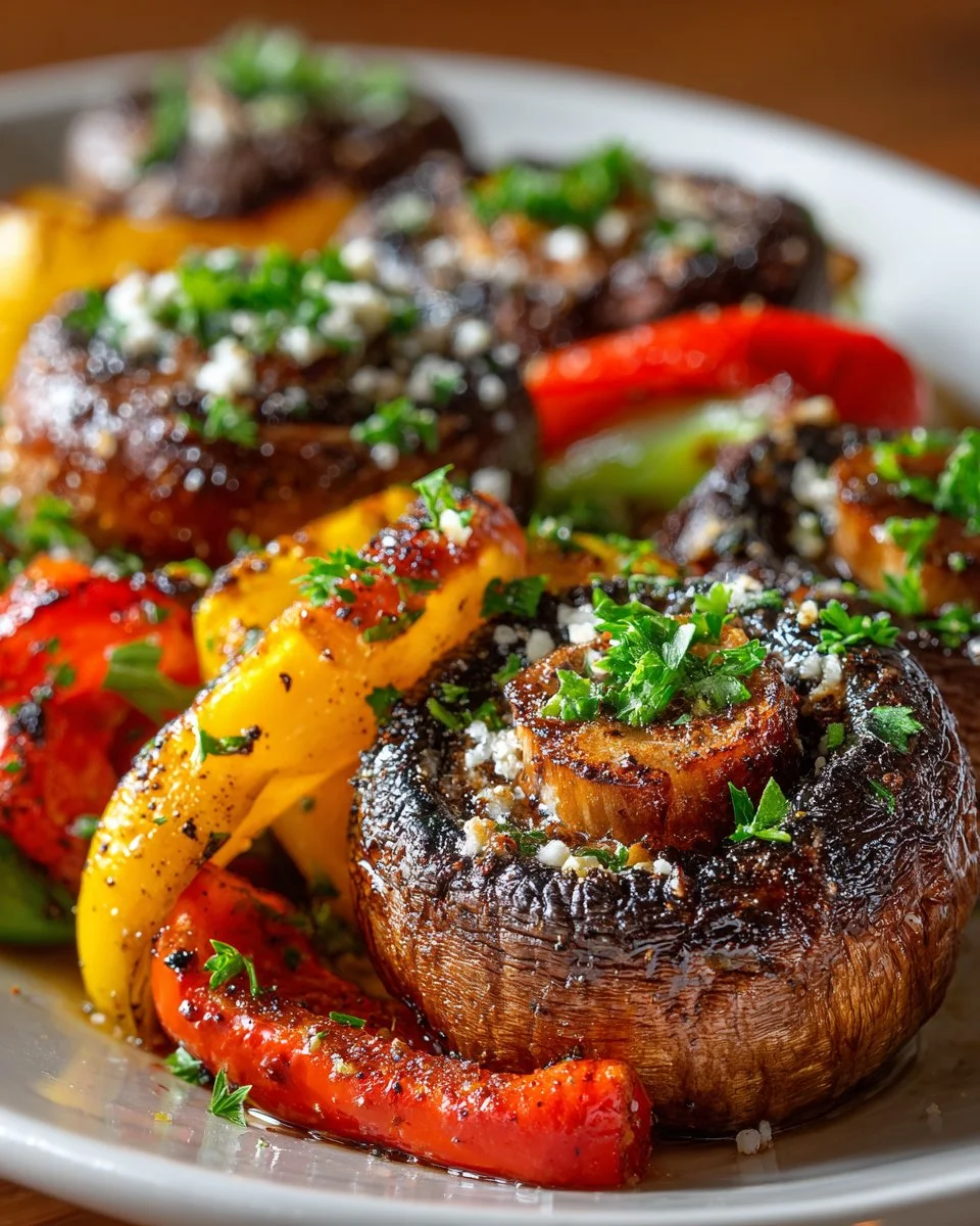 Grilled Portobello Mushroom Fajitas