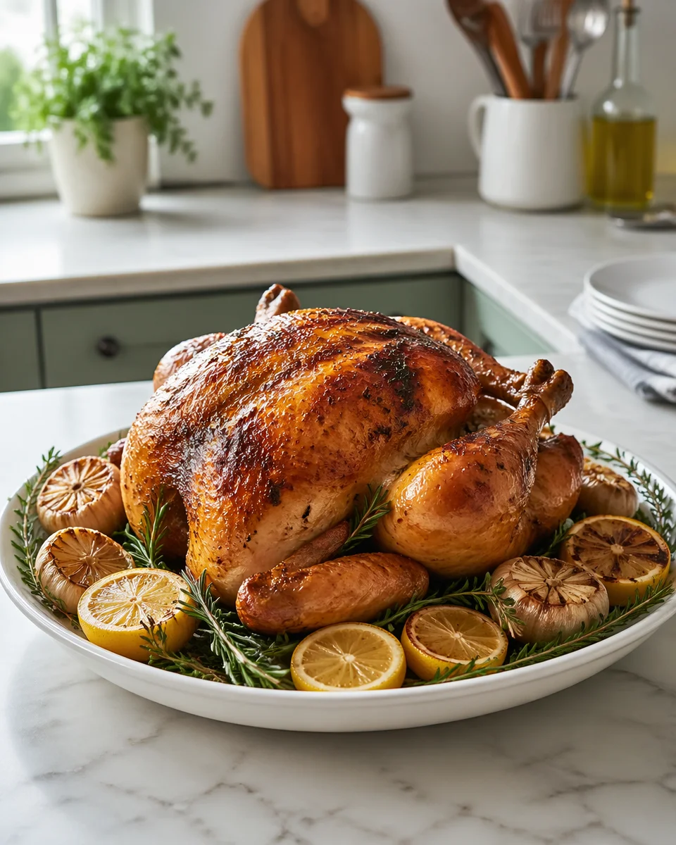 Healthy Lemon Herb Roasted Chicken for Seniors
