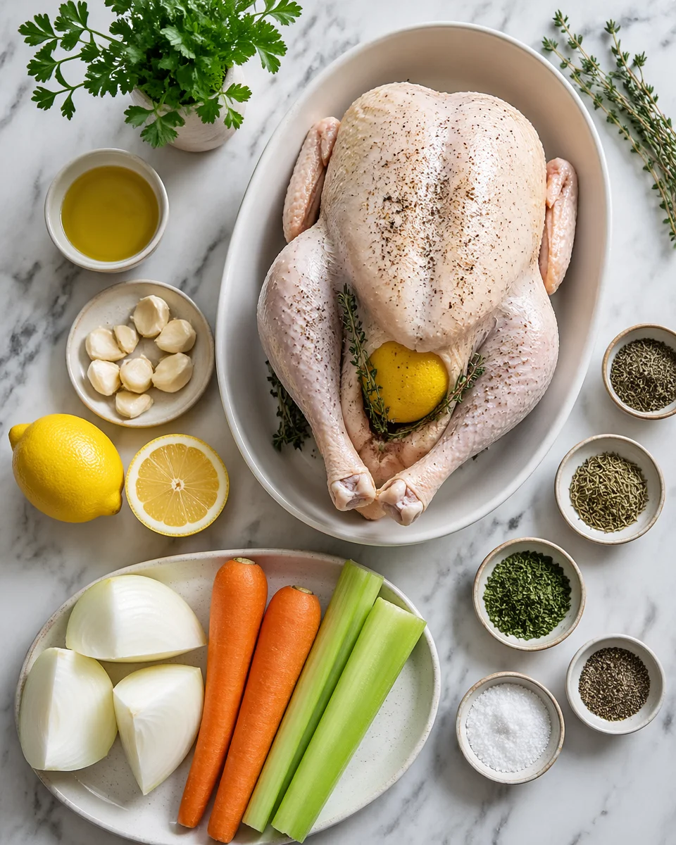 Healthy Lemon Herb Roasted Chicken for Seniors