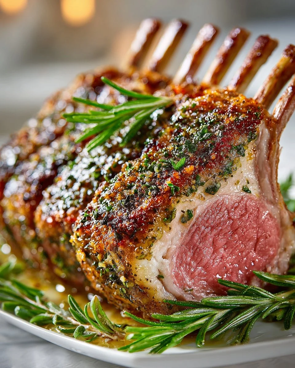 Herb Crusted Rack of Lamb