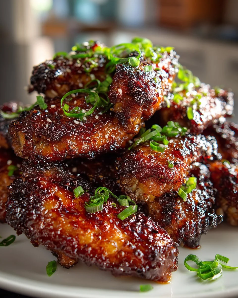Honey Garlic Chicken Wings