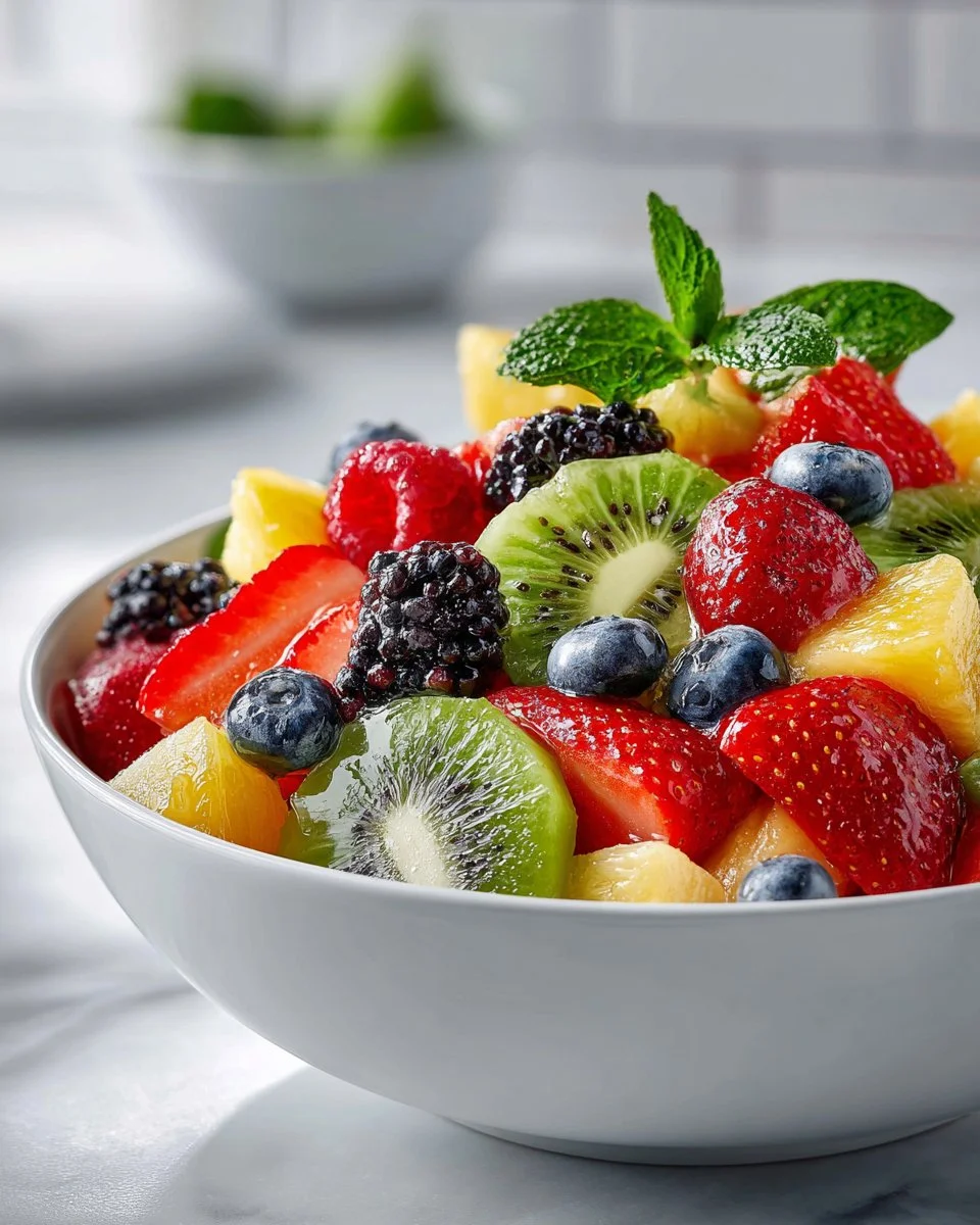 Honey Lime Fruit Salad