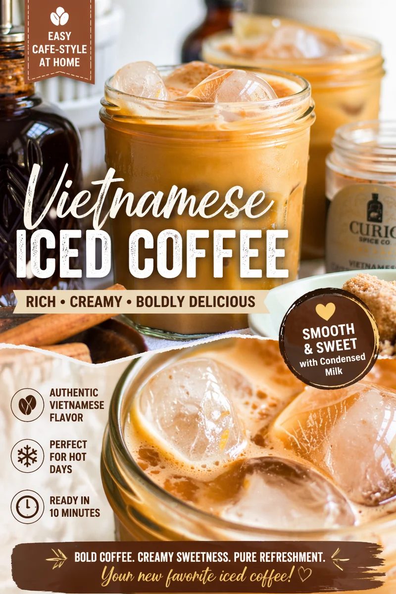 Iced Brown Sugar Cinnamon Coffee Mocktail