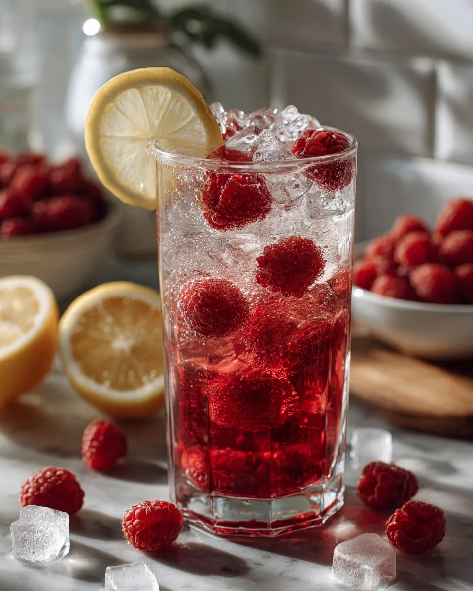Iced Raspberry Green Tea