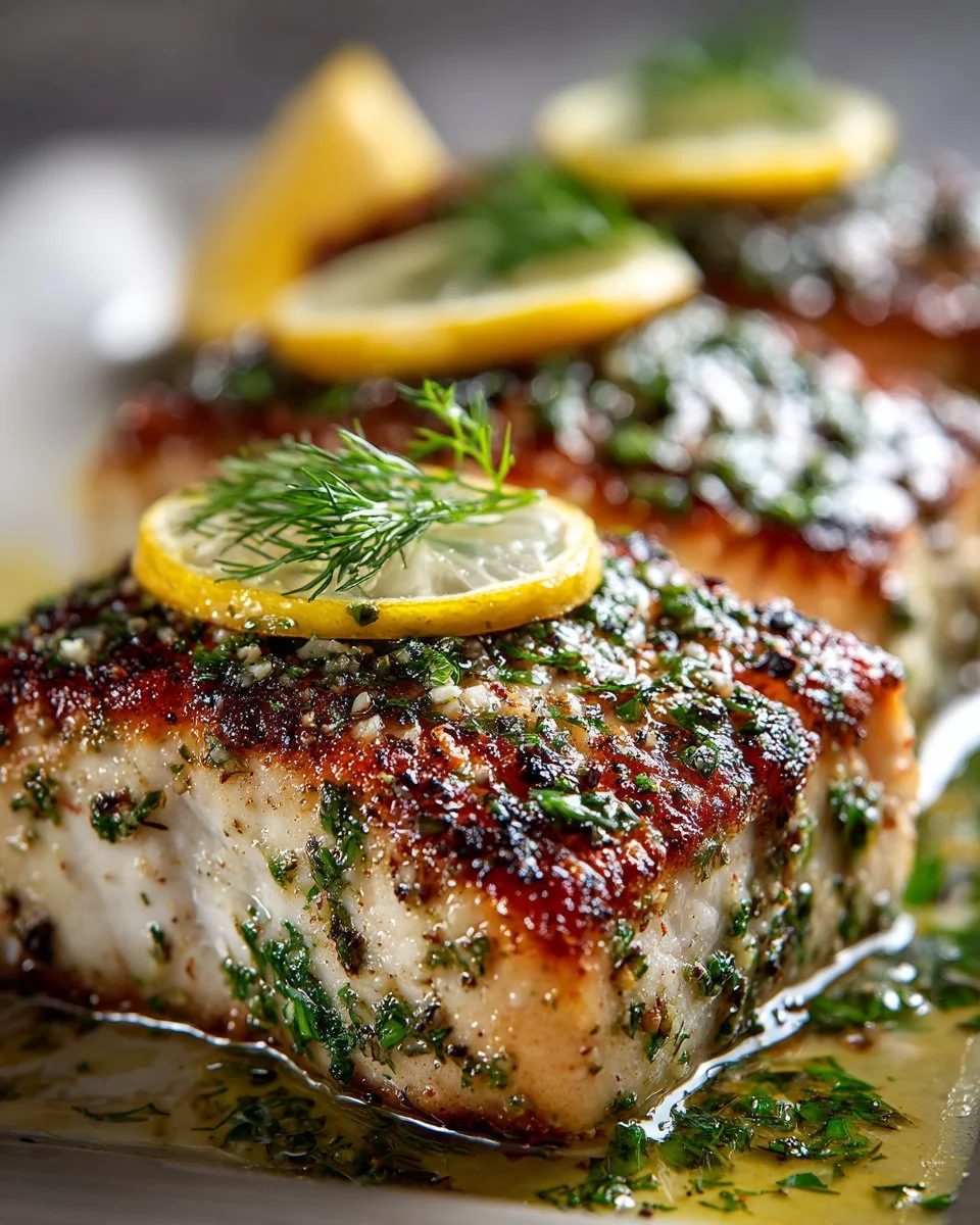 Lemon Herb Grilled Mahi Mahi