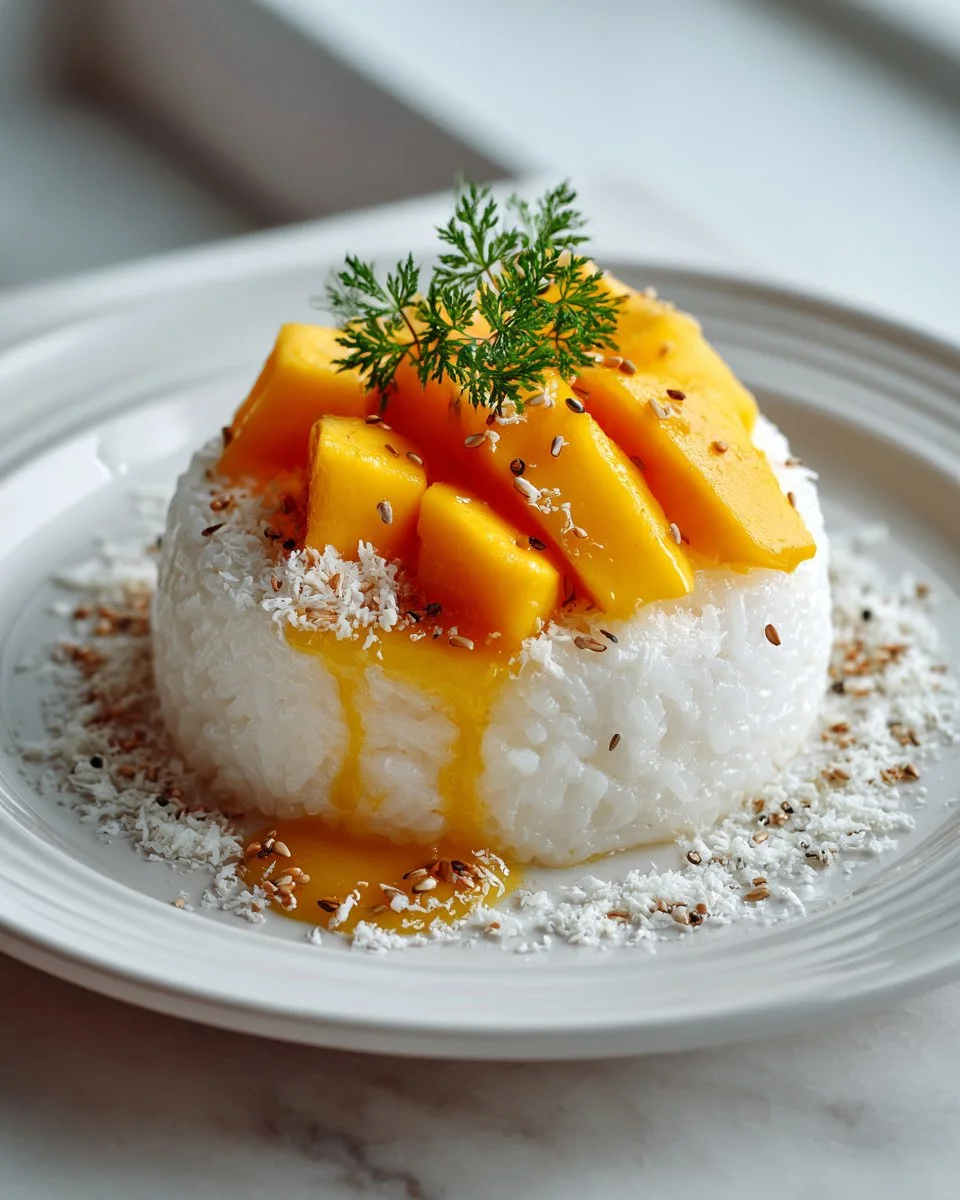 Mango and Coconut Sticky Rice