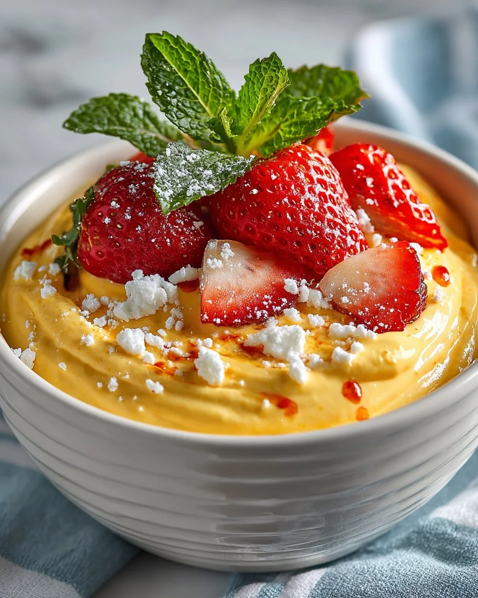 Mango Cream Cheese Fruit Dip