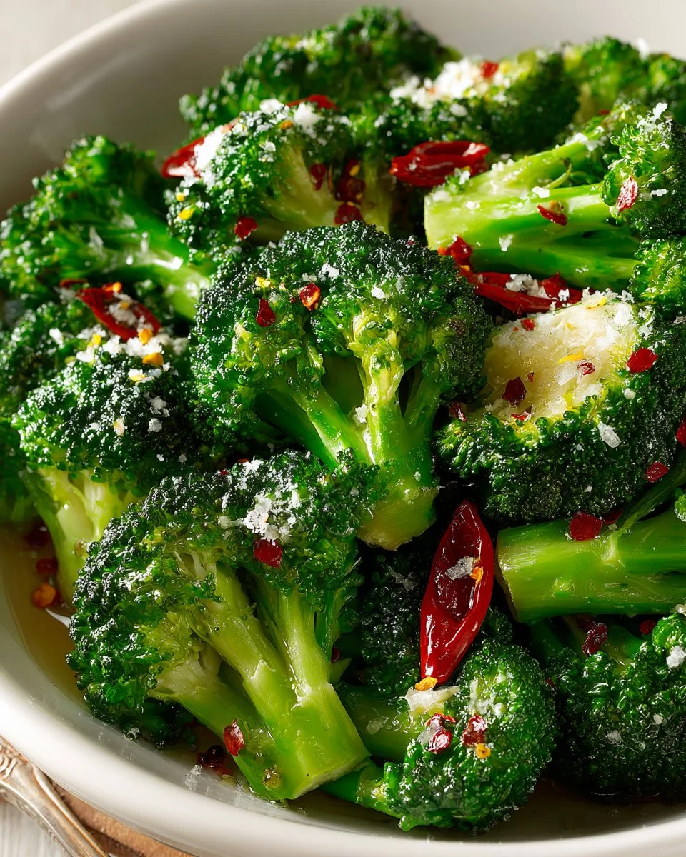 Mediterranean Roasted Broccoli with Lemon Zest
