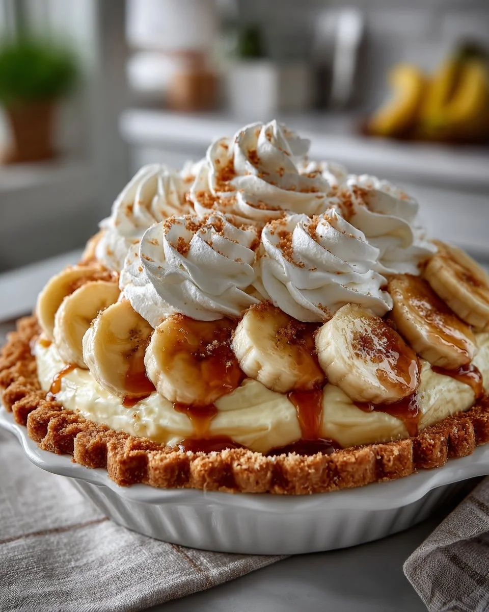 Old Fashioned Banana Cream Pie