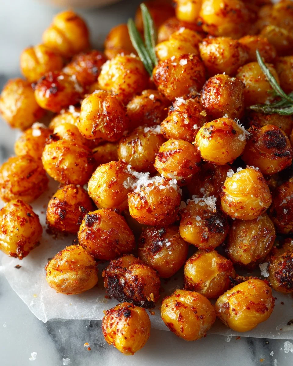 Smoked Paprika Roasted Chickpeas