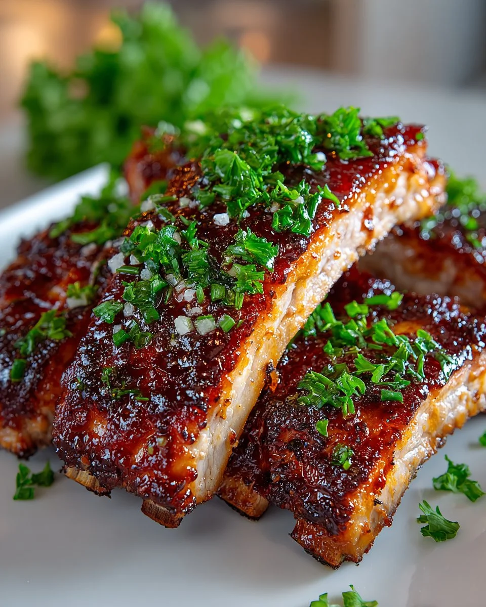 Smoky BBQ Turkey Ribs