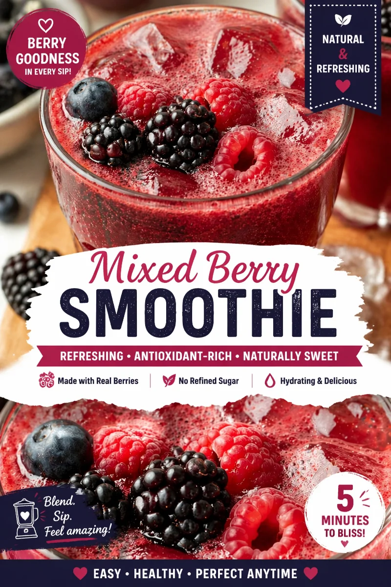 Sparkling Blackberry Ginger Summer Mocktail