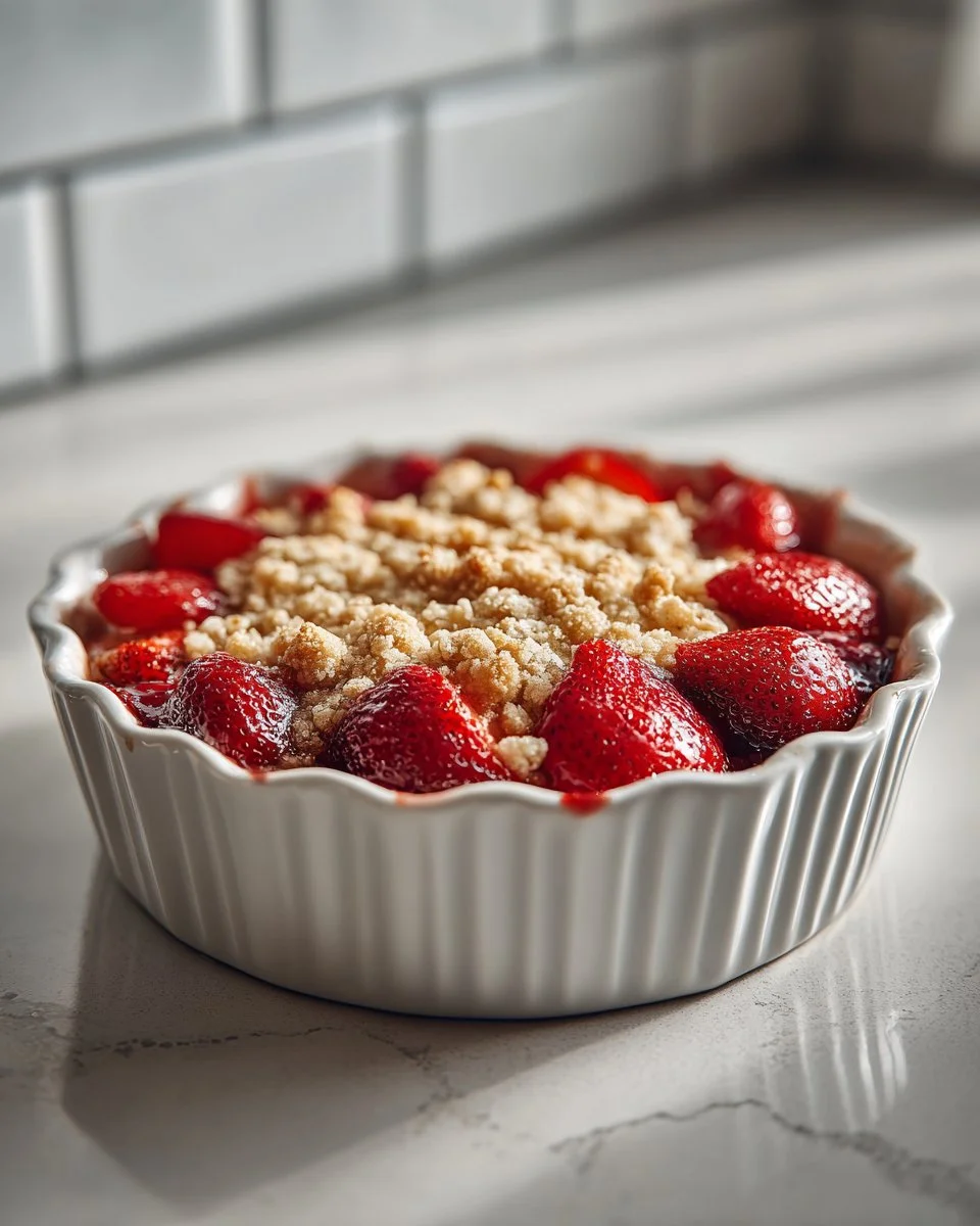 Strawberry Rhubarb Crisp