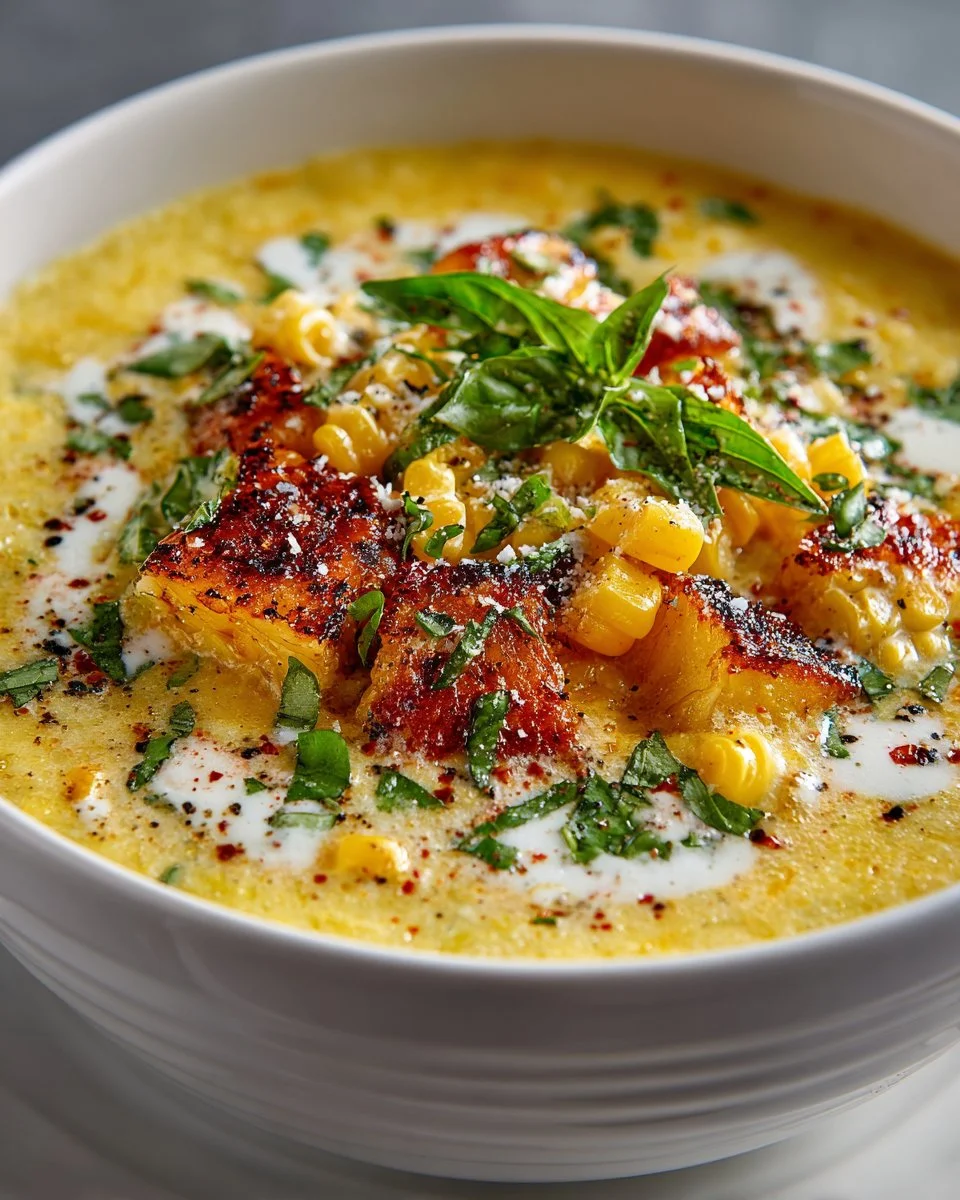 Summer Squash and Corn Chowder