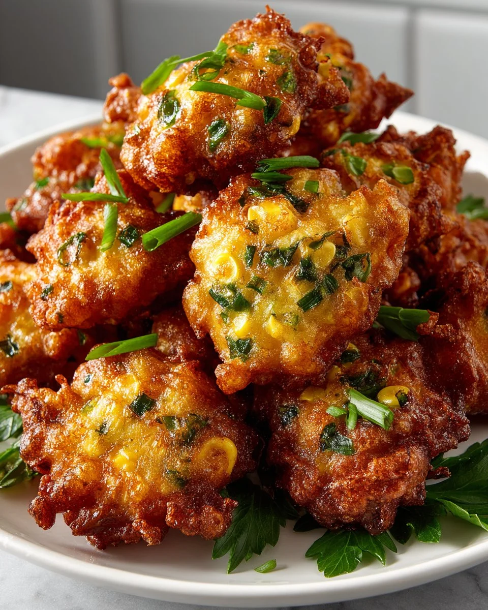 Sweet Corn and Jalapeno Fritters
