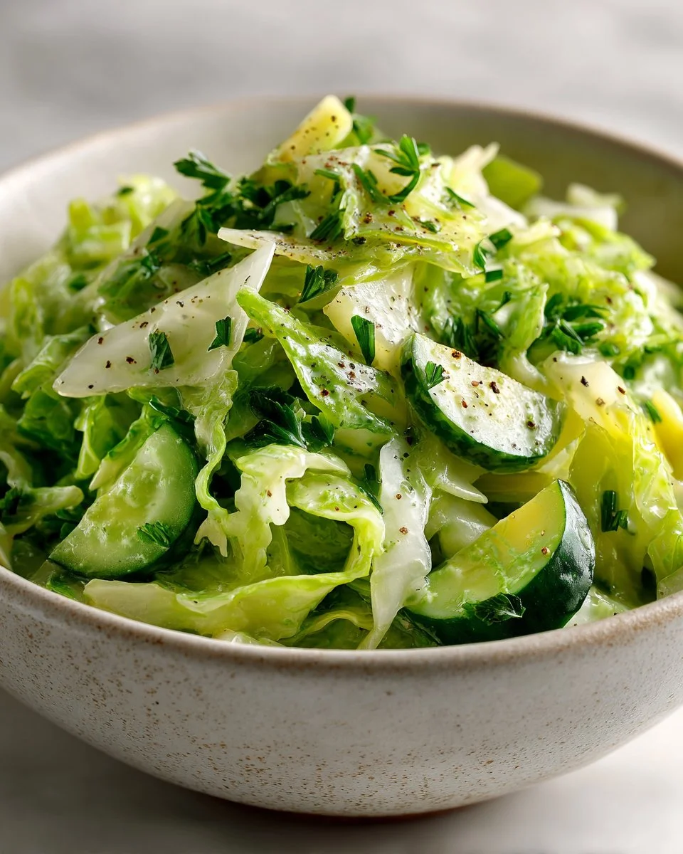 Viral Green Goddess Cabbage Salad