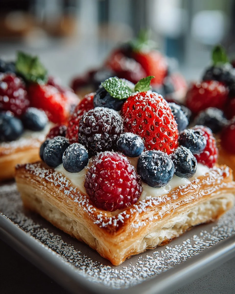 Viral Upside Down Puff Pastry Tarts