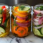 Homemade Fridge Pickled Vegetables 1024x683 1