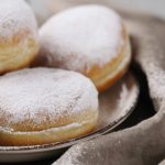 Vanilla Cream Filled Doughnuts