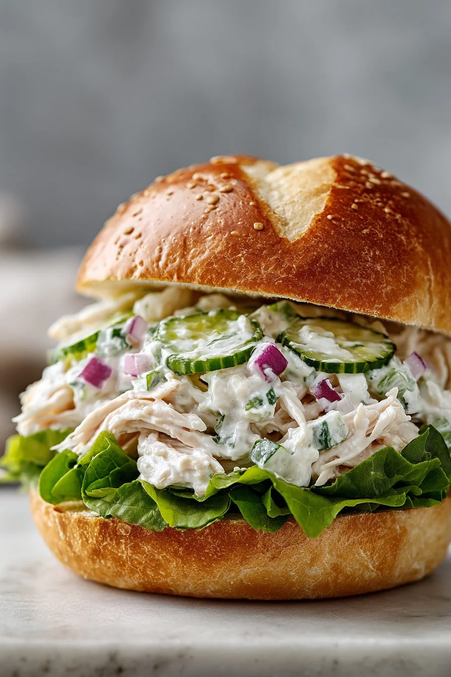 Best Creamy Chicken Salad for Sandwiches