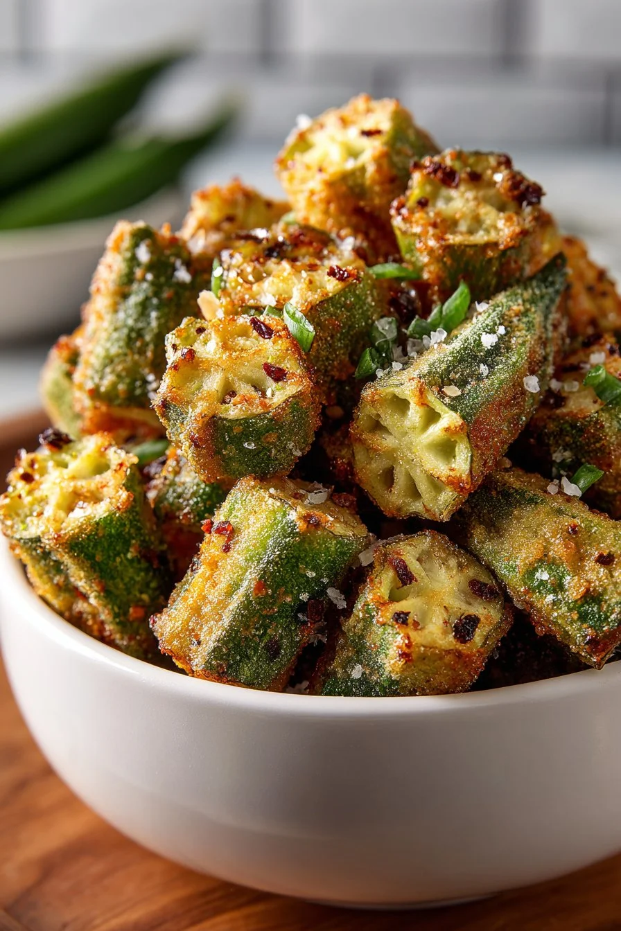 Classic Southern Fried Okra from Scratch