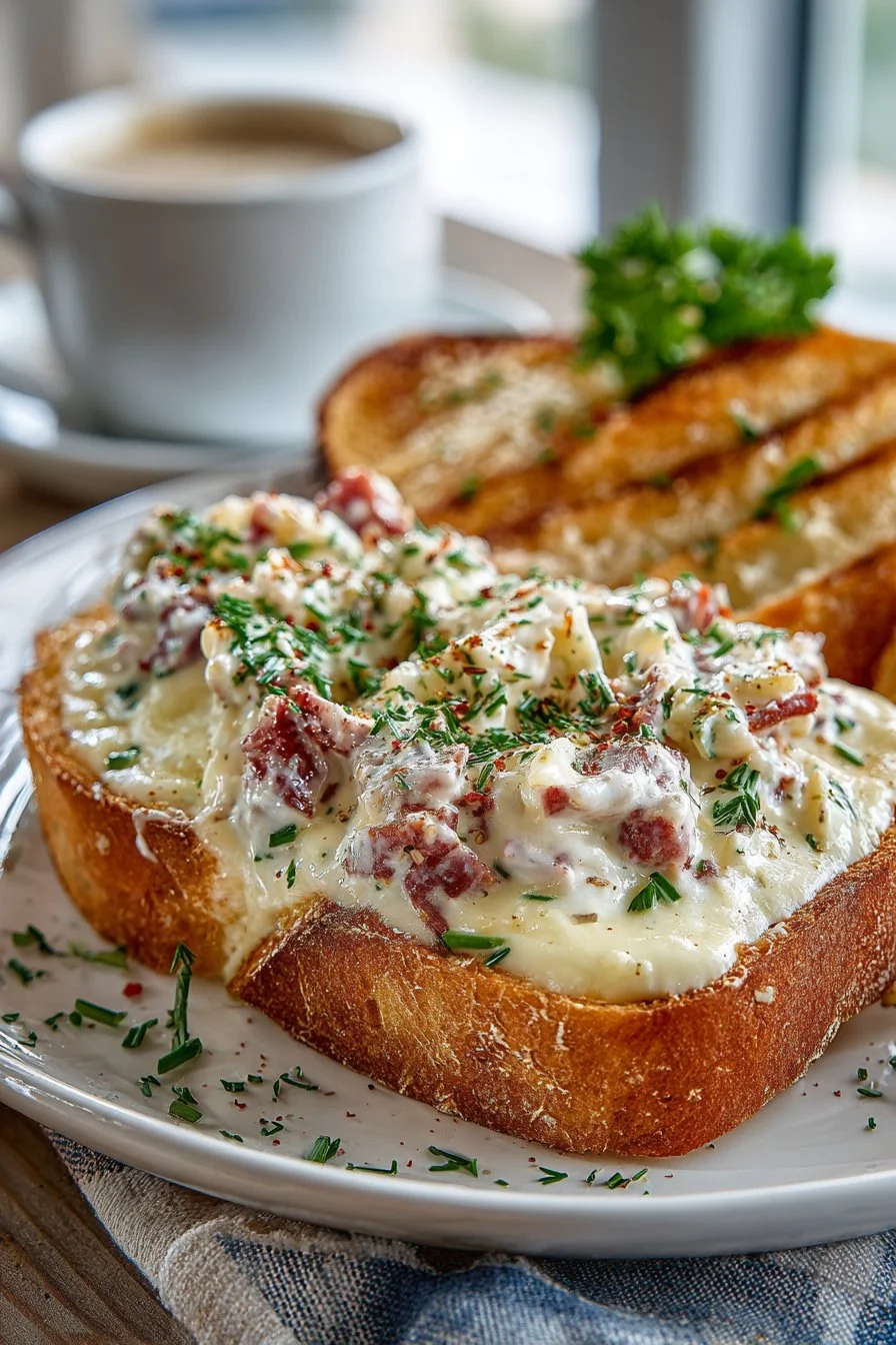 Homestyle Creamed Chipped Beef on Toast
