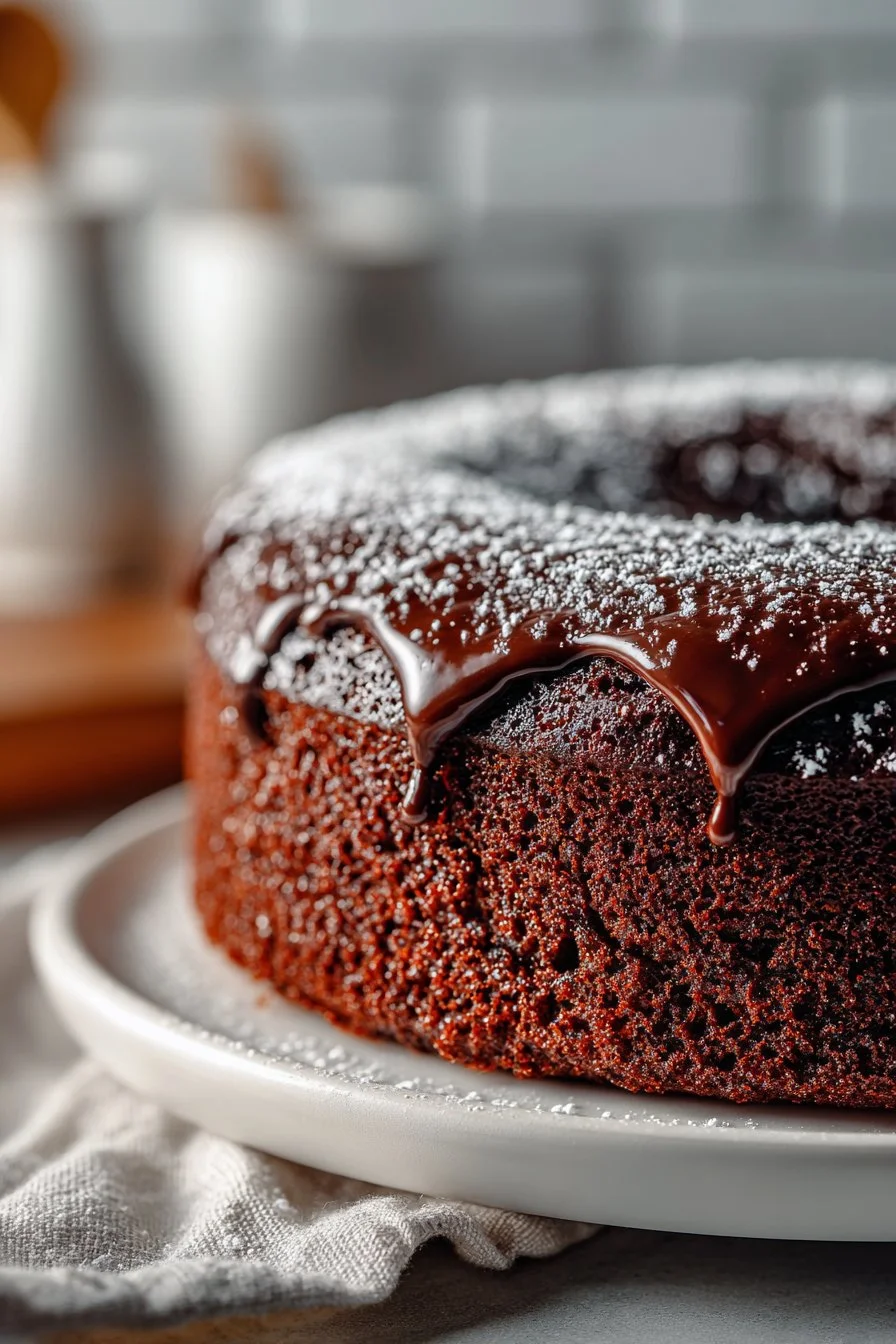 Old Fashioned Chocolate Mayonnaise Cake