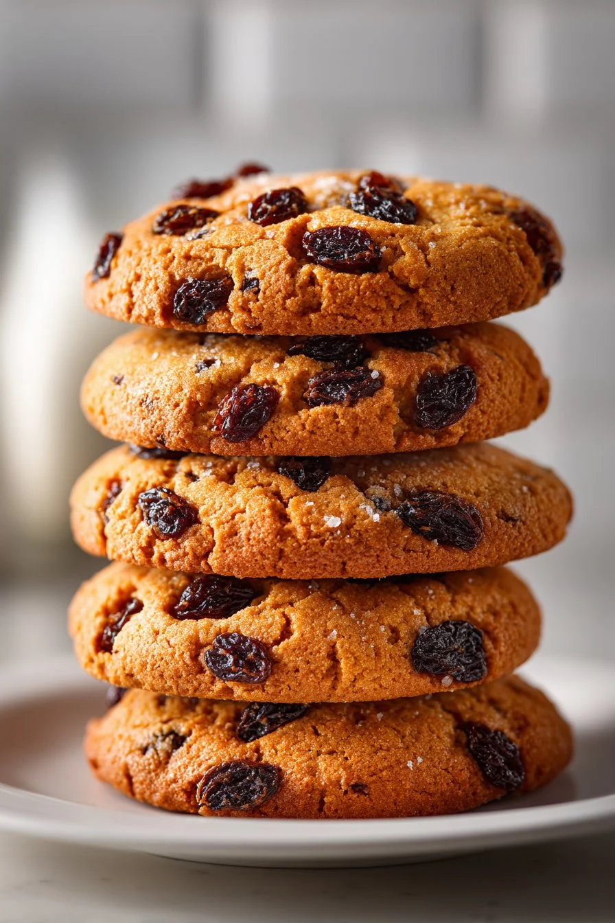 Old Fashioned Raisin Filled Cookies