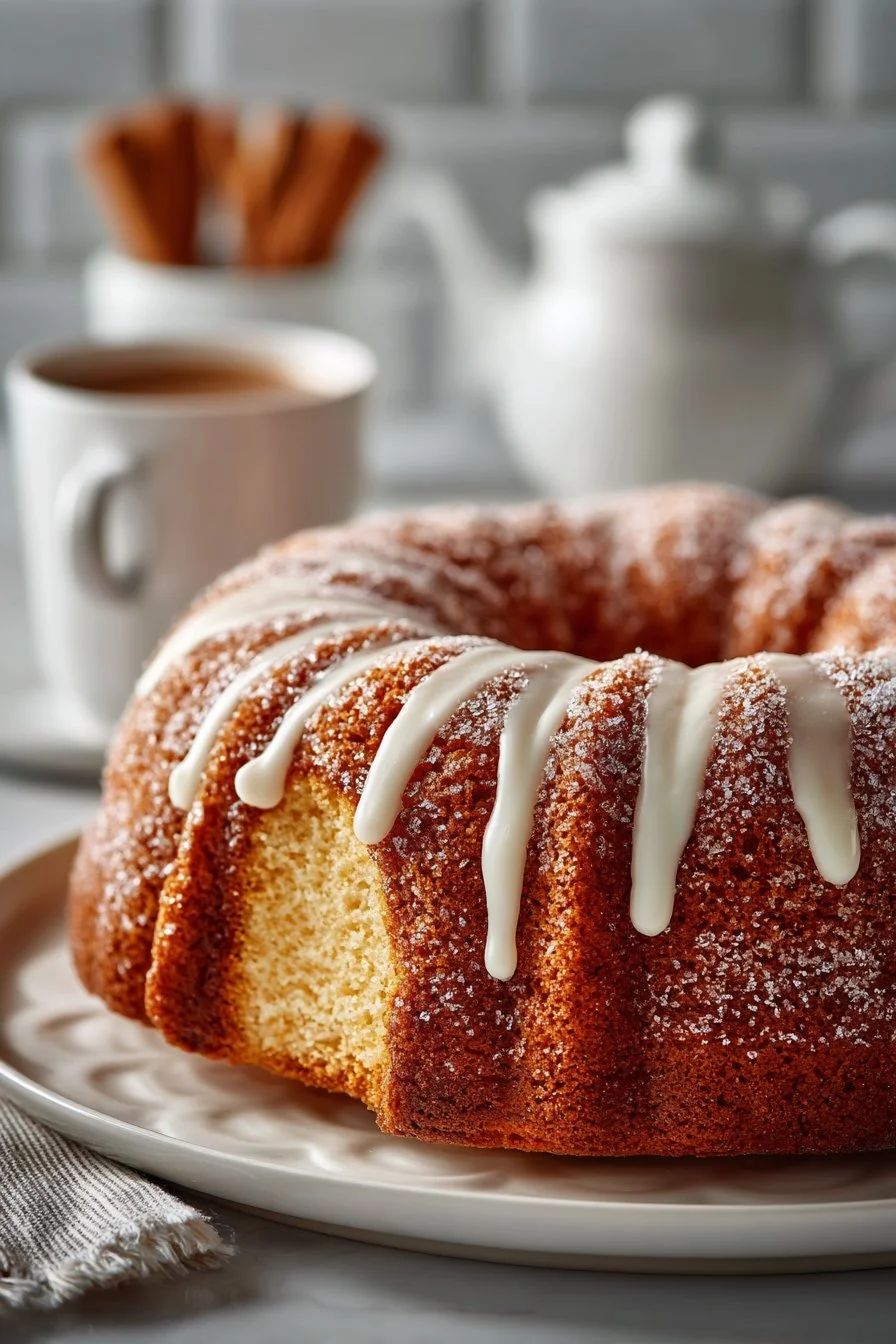 Old Fashioned Sour Cream Coffee Cake from Scratch
