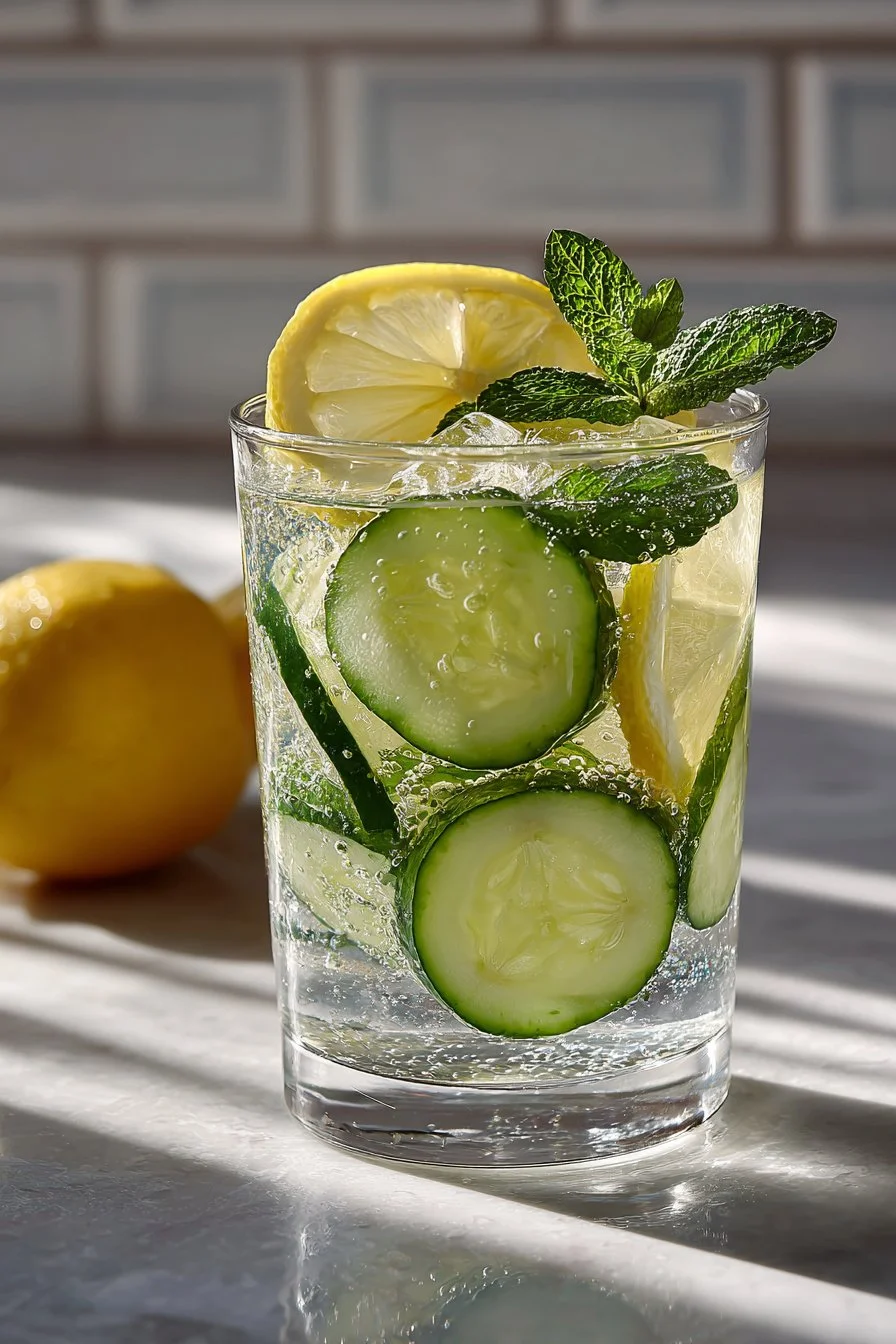 Refreshing Lemon Cucumber Water