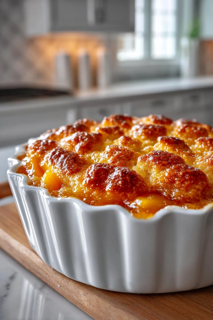 SOUTHERN PEACH COBBLER