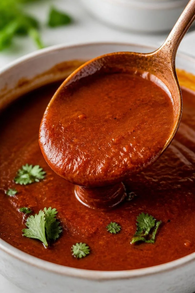 Authentic Mild Red Homemade Enchilada Sauce