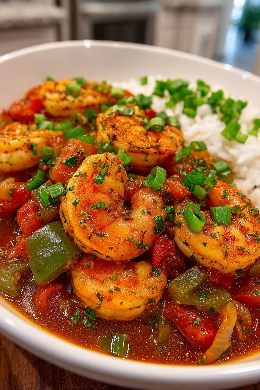 Authentic Southern Spicy Shrimp Creole