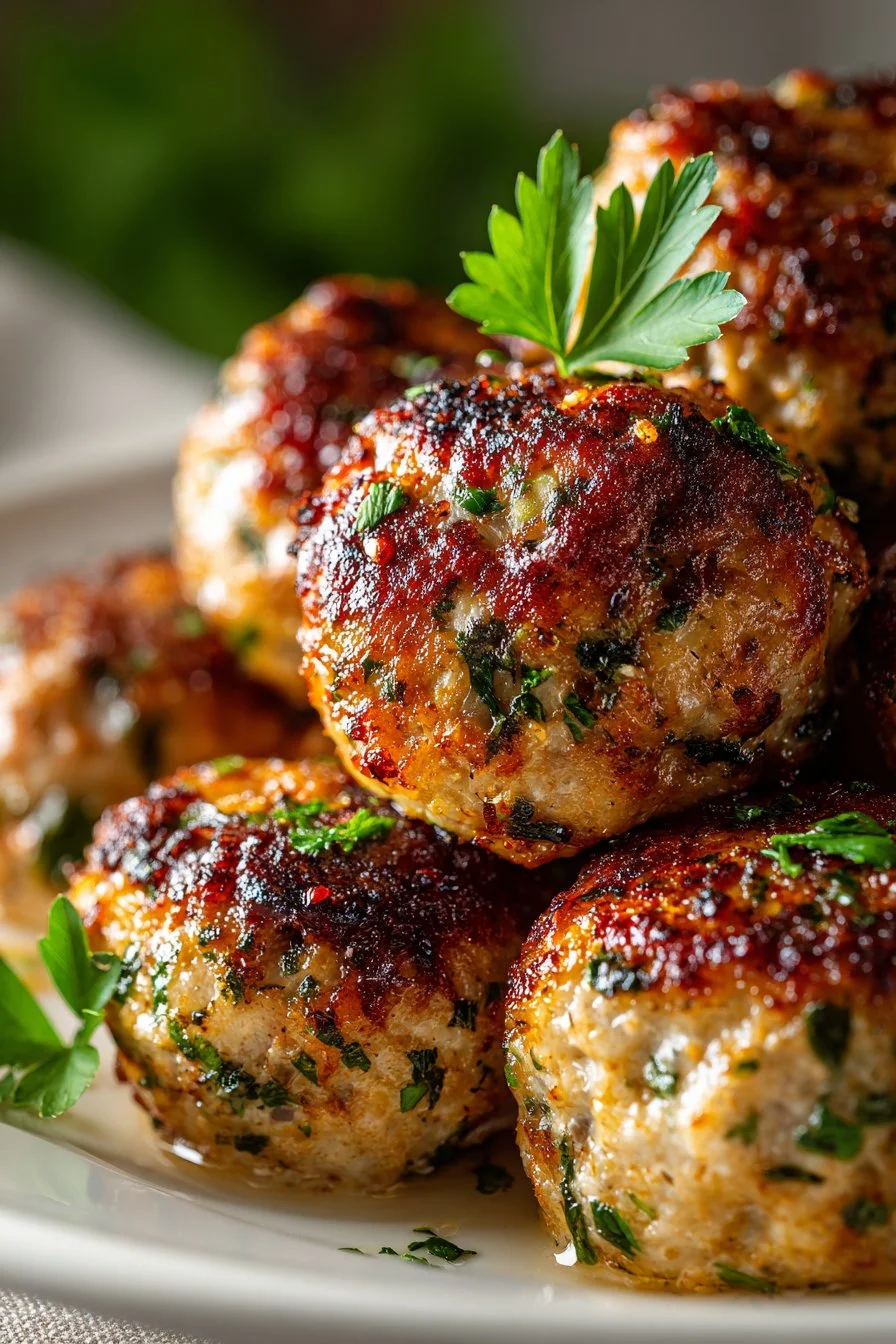 Baked Turkey Meatball