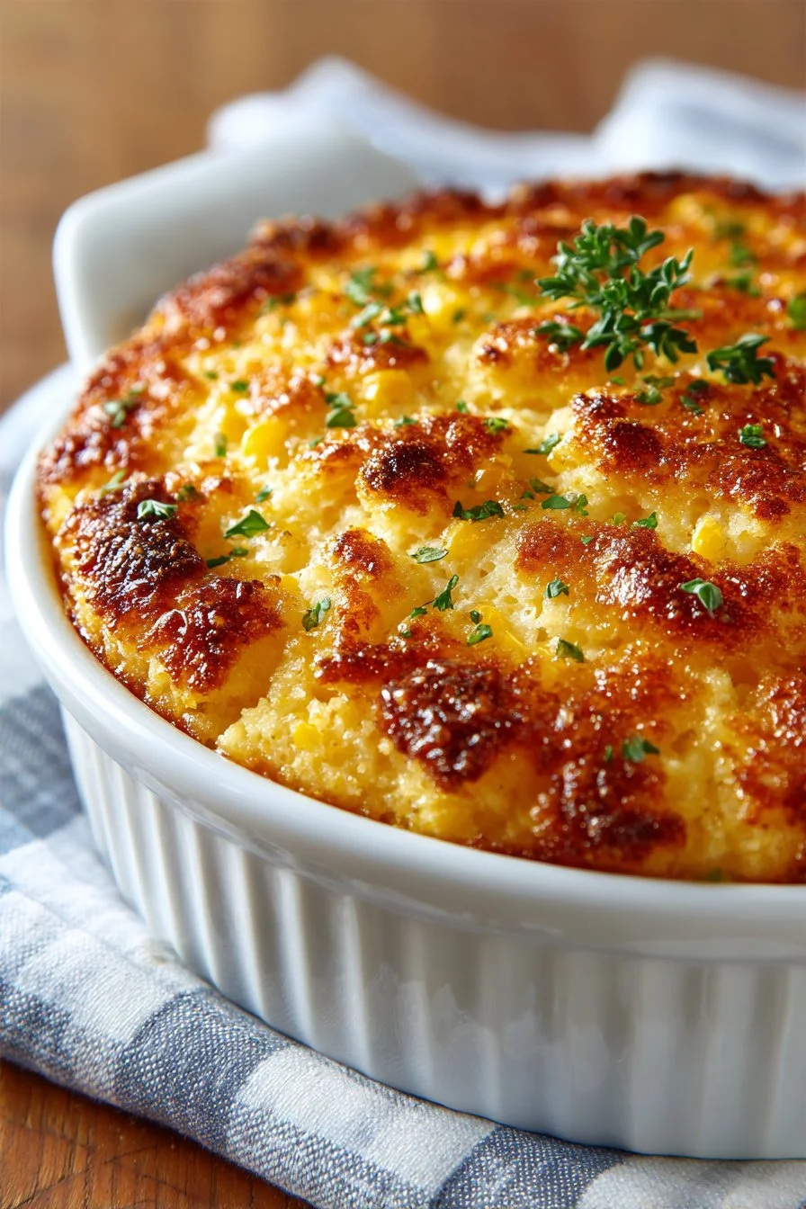 Best Homemade Creamed Corn Casserole